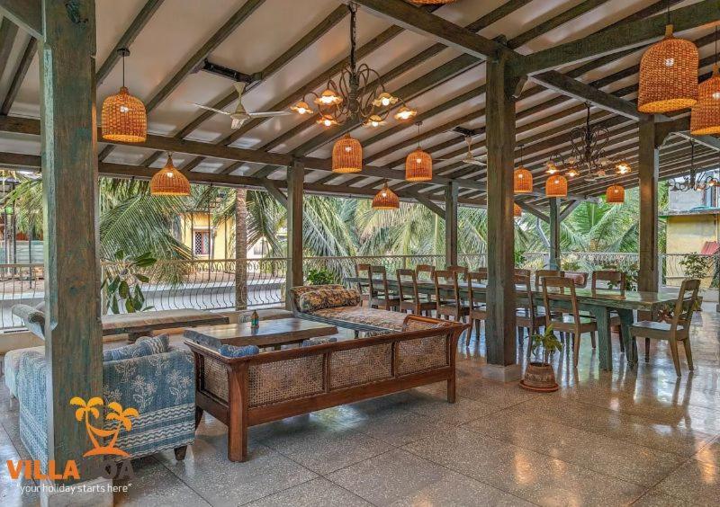 Beach Villa Morjim Chambre photo