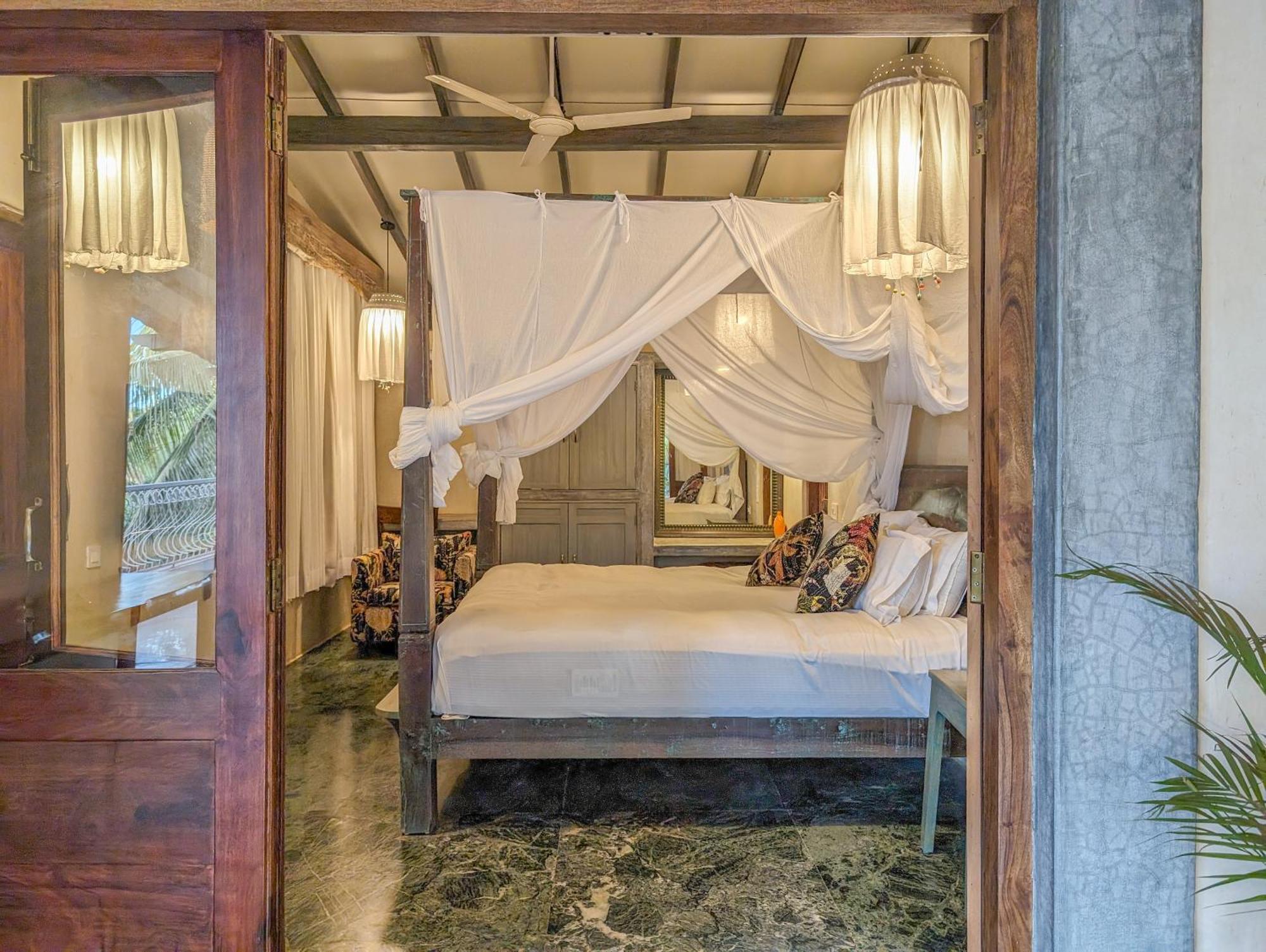 Beach Villa Morjim Chambre photo