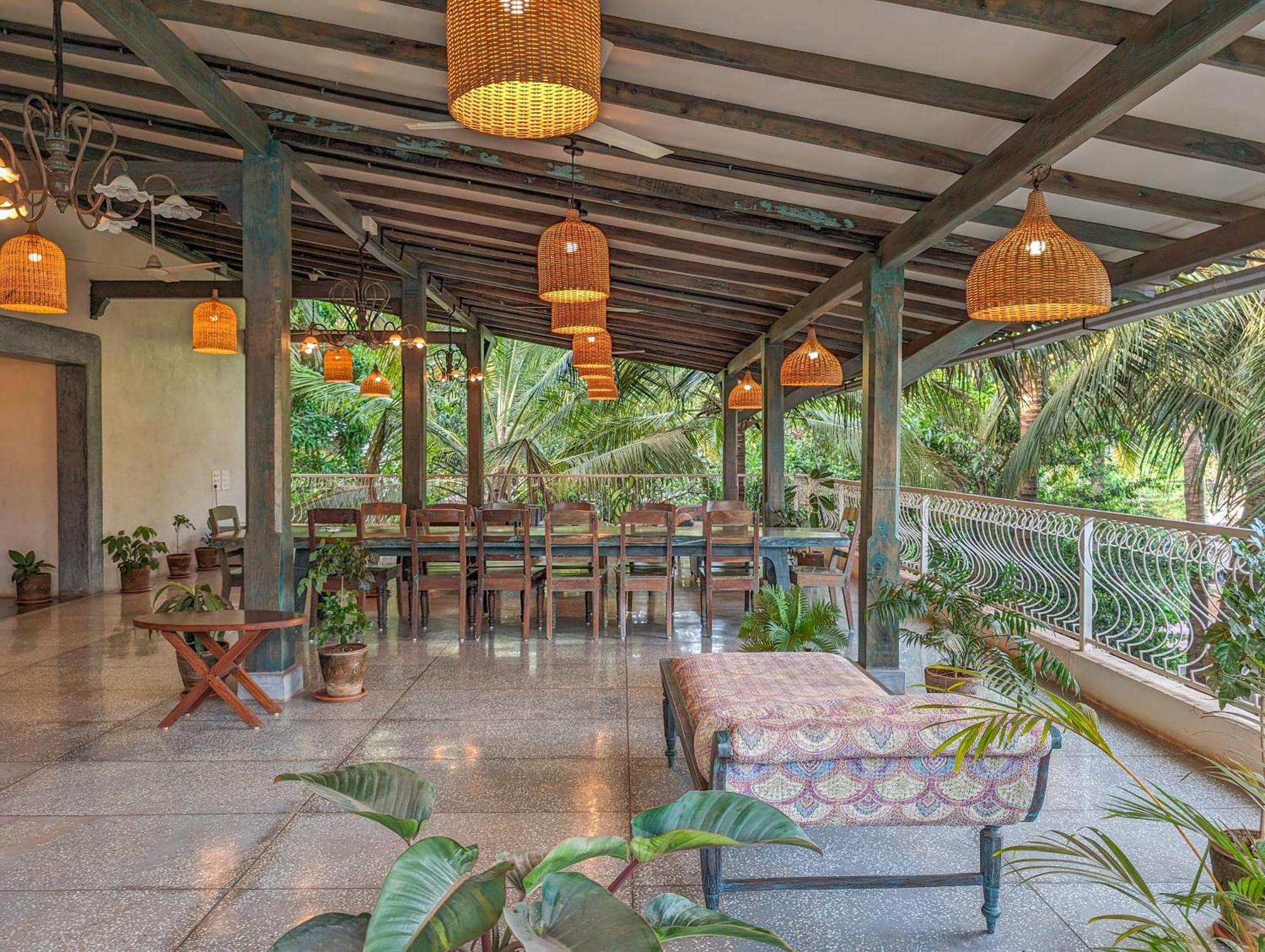 Beach Villa Morjim Chambre photo