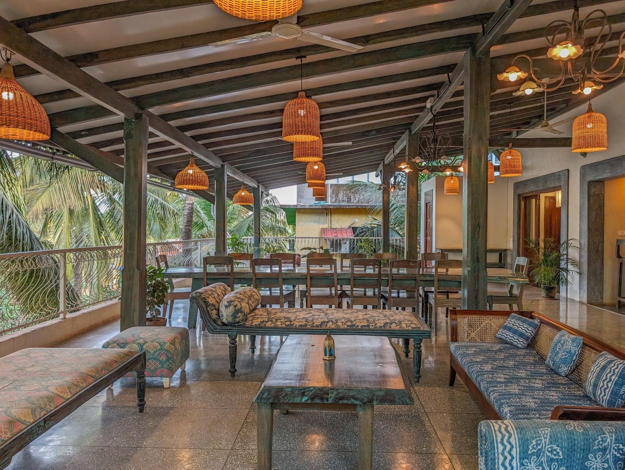 Beach Villa Morjim Chambre photo