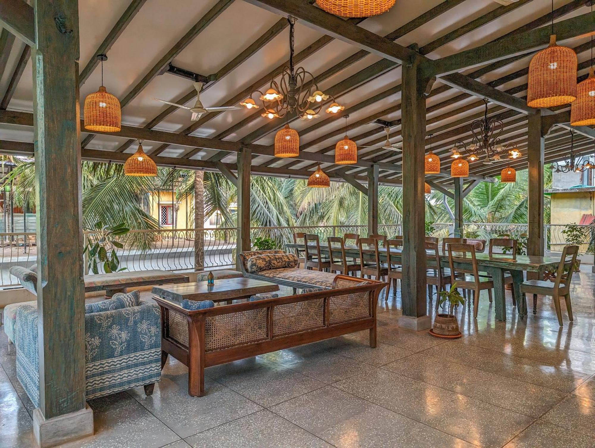 Beach Villa Morjim Chambre photo