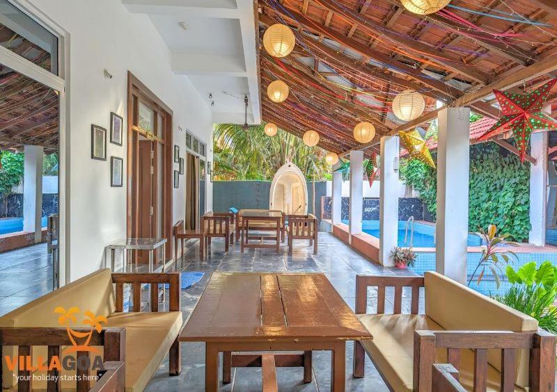 Beach Villa Morjim Chambre photo