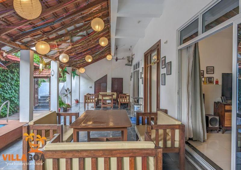 Beach Villa Morjim Chambre photo