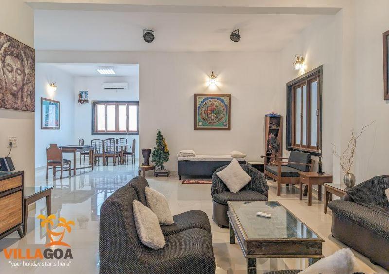 Beach Villa Morjim Chambre photo