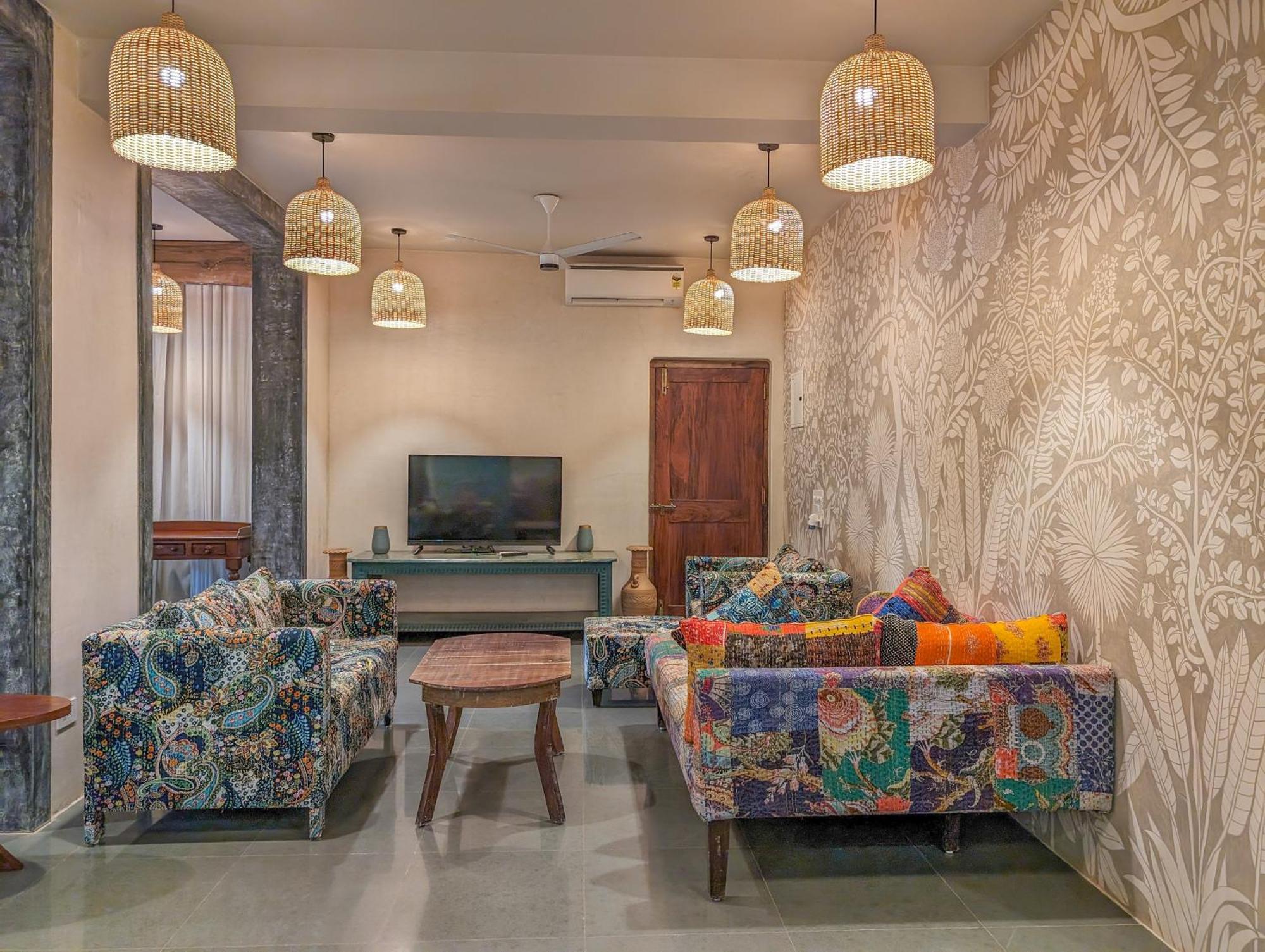 Beach Villa Morjim Chambre photo