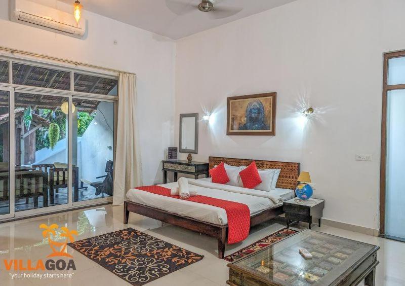 Beach Villa Morjim Chambre photo